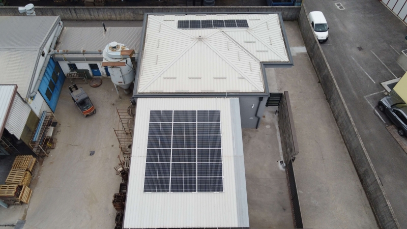 Fotovoltaico capannone industriale