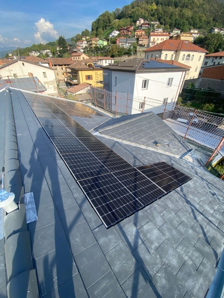 Fotovoltaico incassato Pradalunga BG